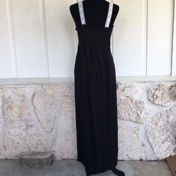 Black & white Plus size Maxi dress - Picture 5 of 8
